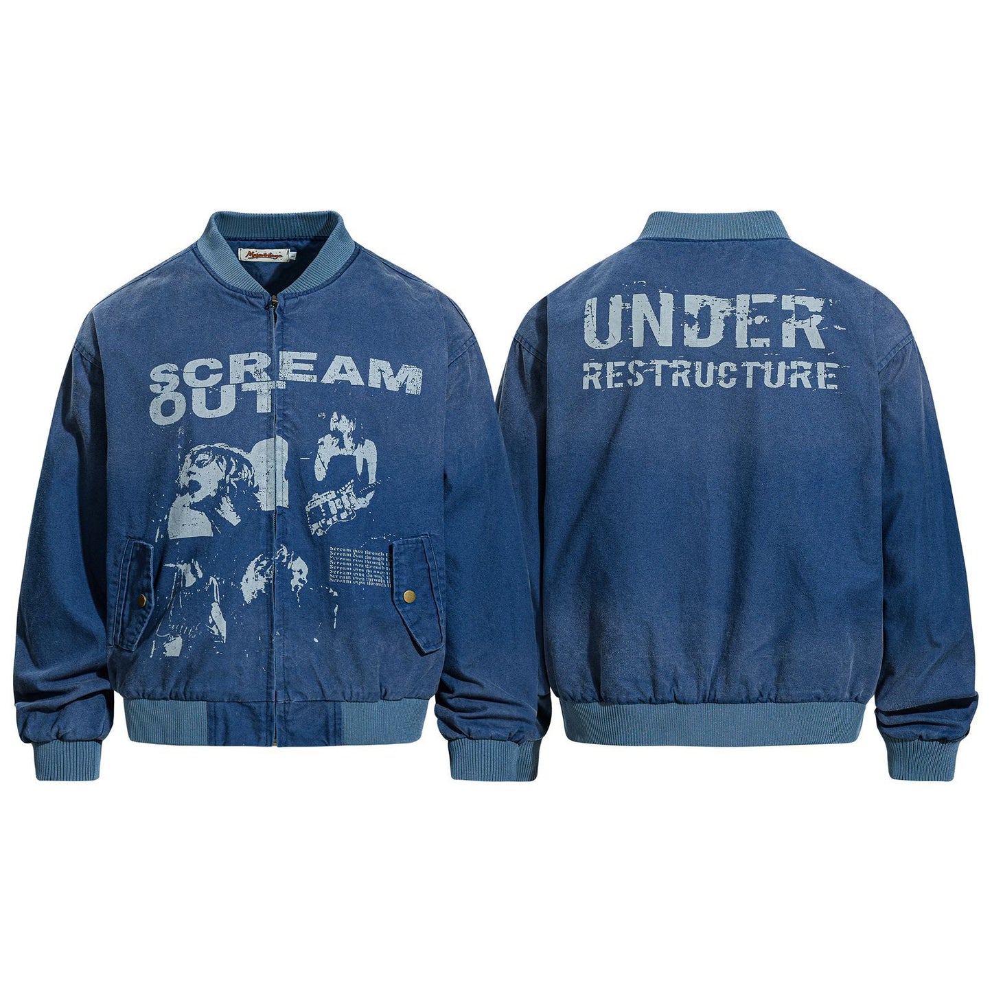 MilkMan Rockabilly Print Jacket