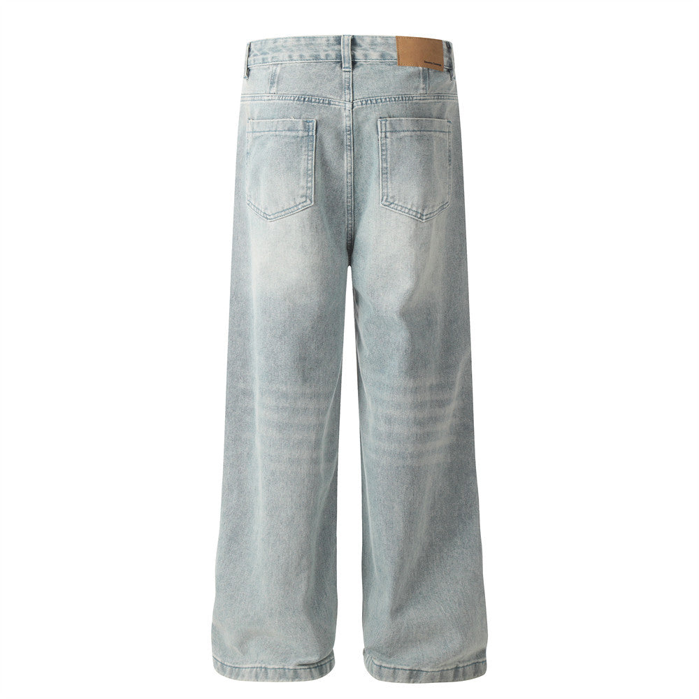 MilkMan Washed Wide Jeans