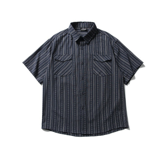 MilkMan Striped Utility Shirt