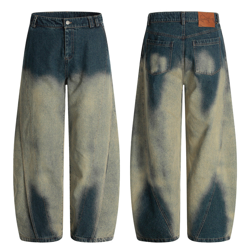 MilkMan Distressed Tapered Denim