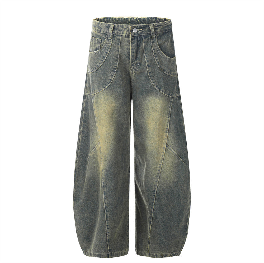 MilkMan Patchwork Taper Jeans