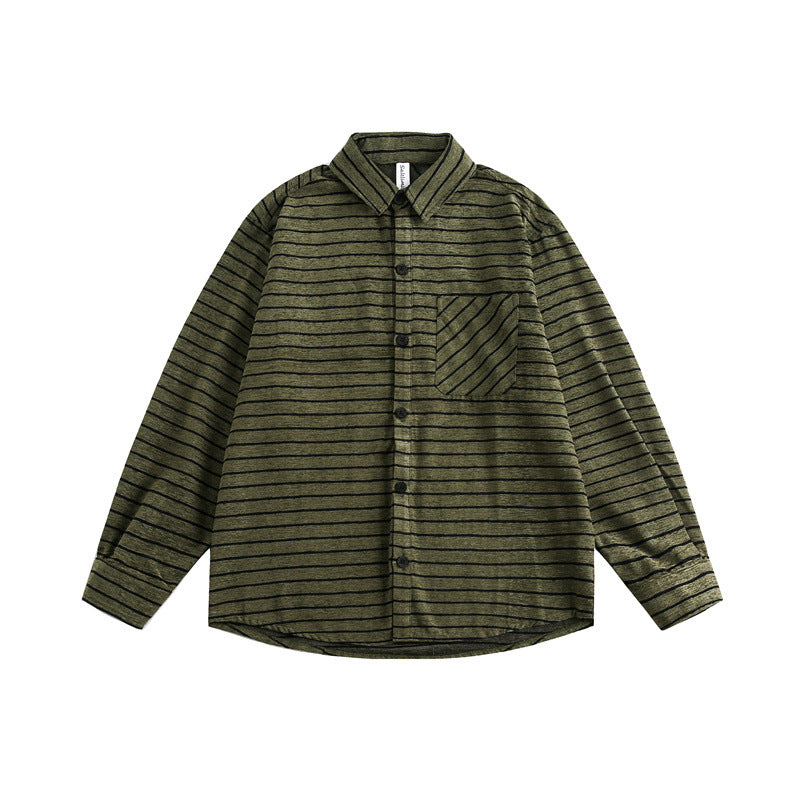 MilkMan Striped Work Shirt