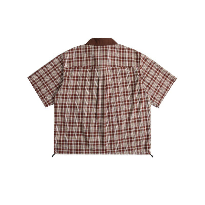 MilkMan Zip Check Shirt