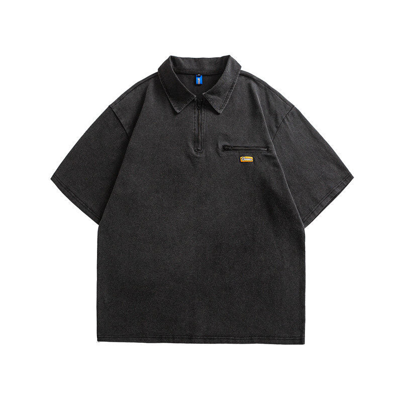 MilkMan Half-Zip Block Polo