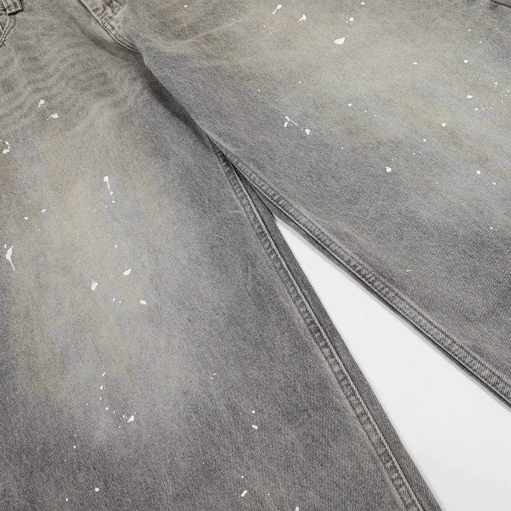 MilkMan Splatter Tapered Jeans