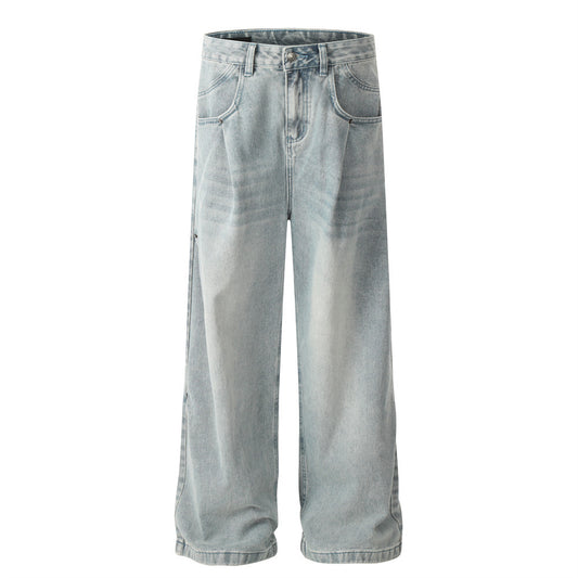 MilkMan Washed Wide Jeans
