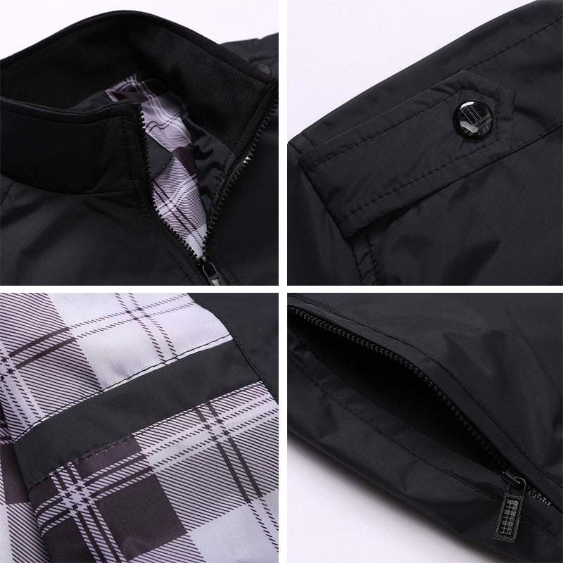 MilkMan Stand Collar Bomber Jacket - Casual Cool