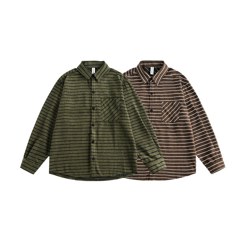 MilkMan Striped Work Shirt