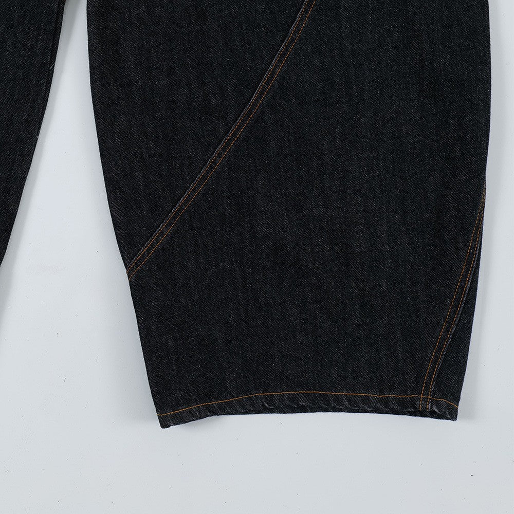 MilkMan Embroidered Denim Pants
