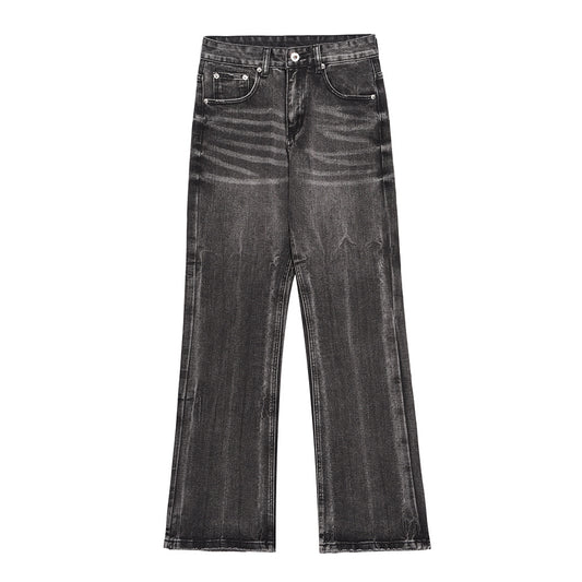 MilkMan Ripped Flare Jeans
