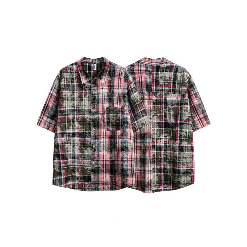 MilkMan Washed Plaid Shirt