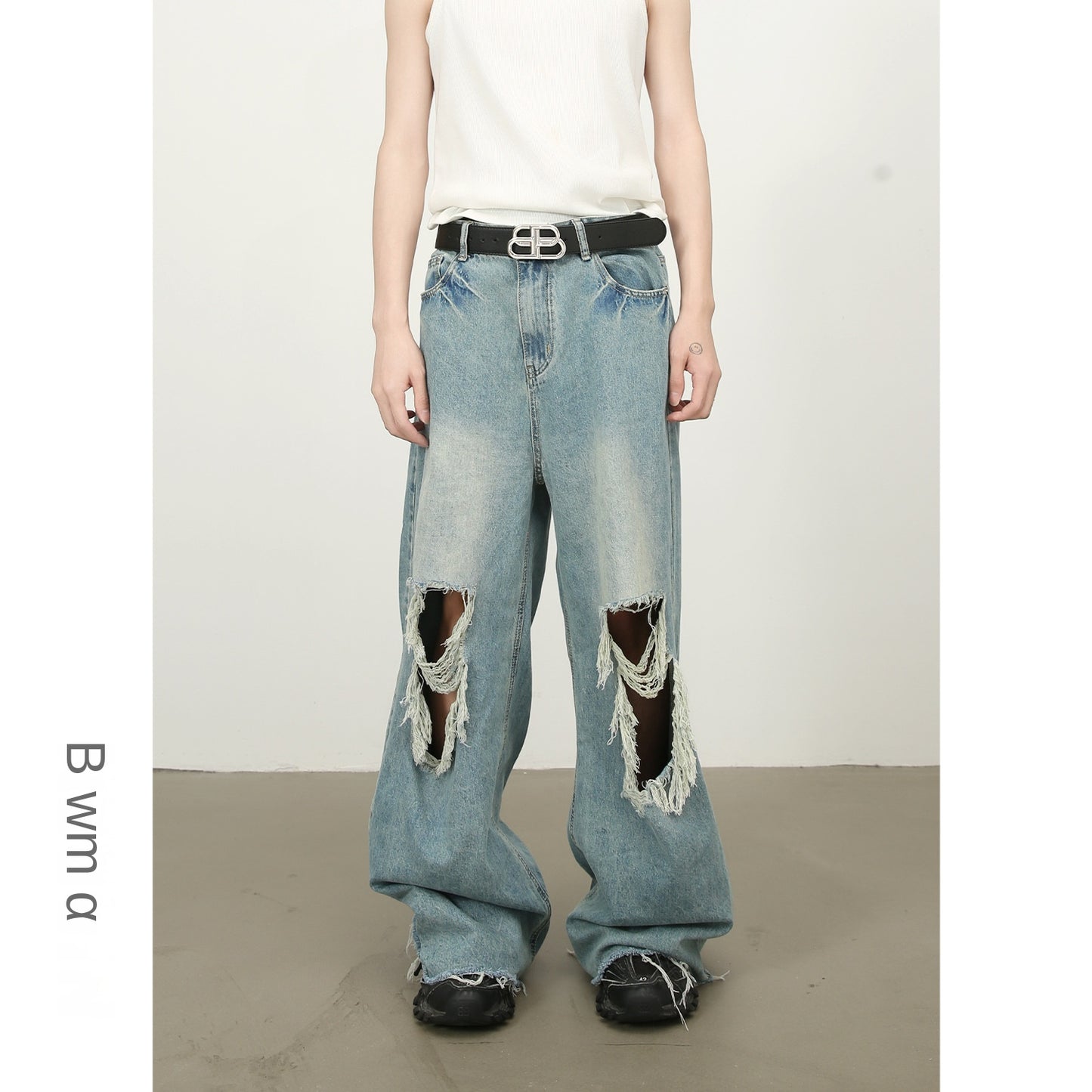 MilkMan Fringe Floor Jeans