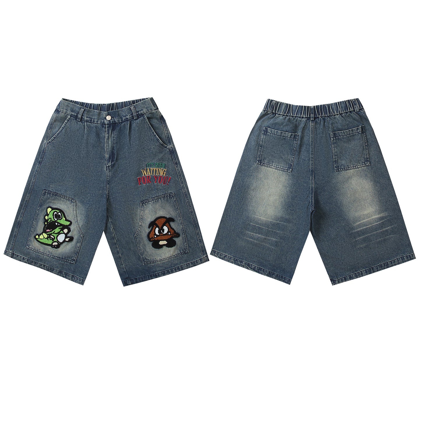 MilkMan Cartoon Wash Shorts