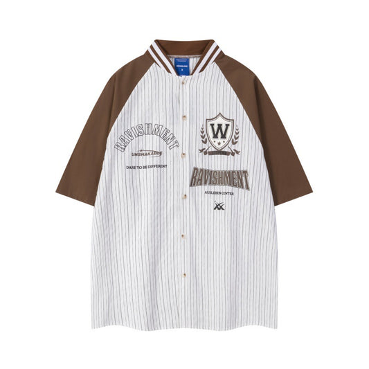 MilkMan Baseball Collar Shirt