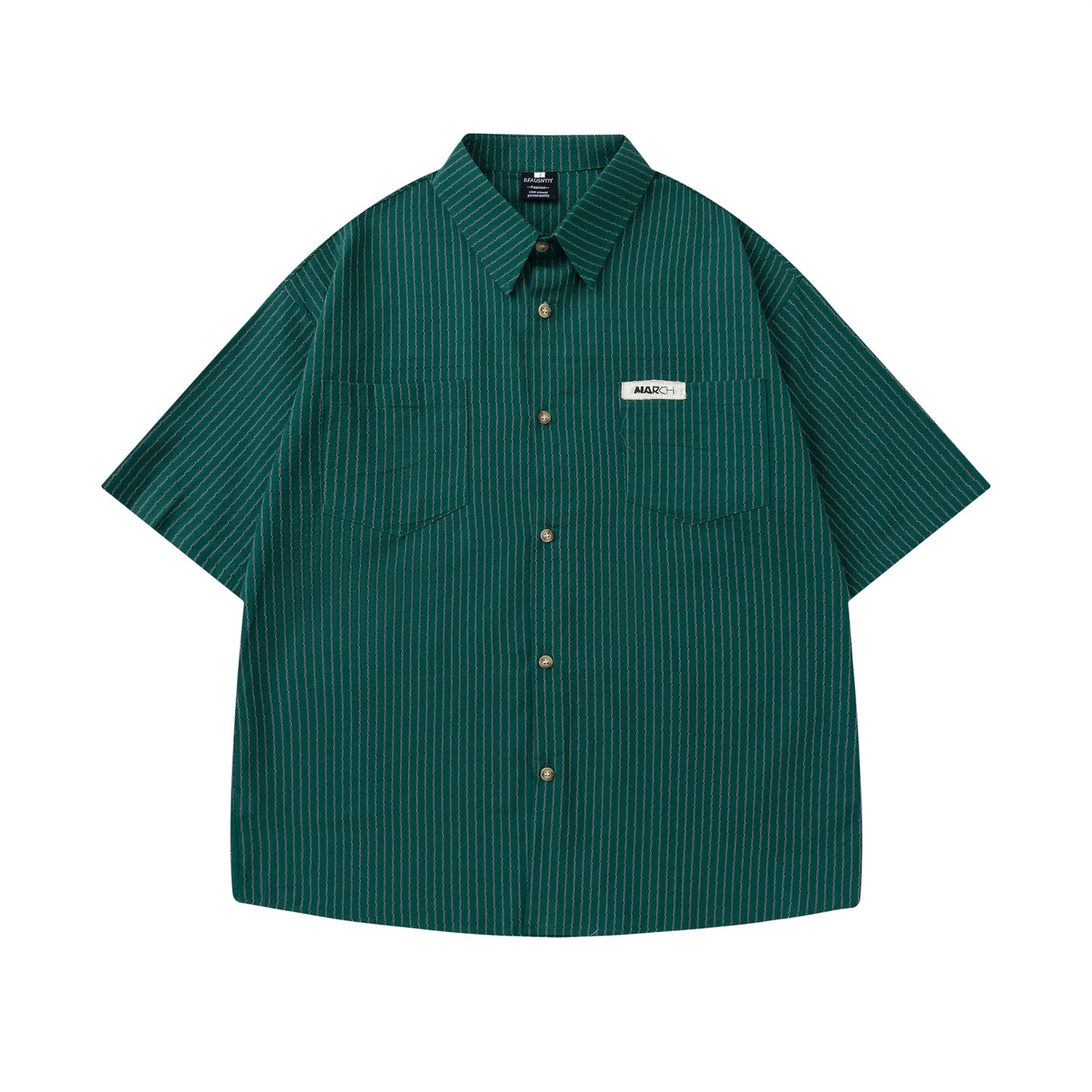 MilkMan Striped Pocket Shirt