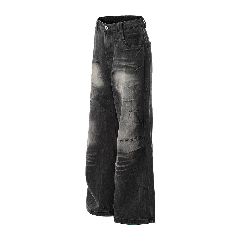 MilkMan Colorblock Flare Jeans