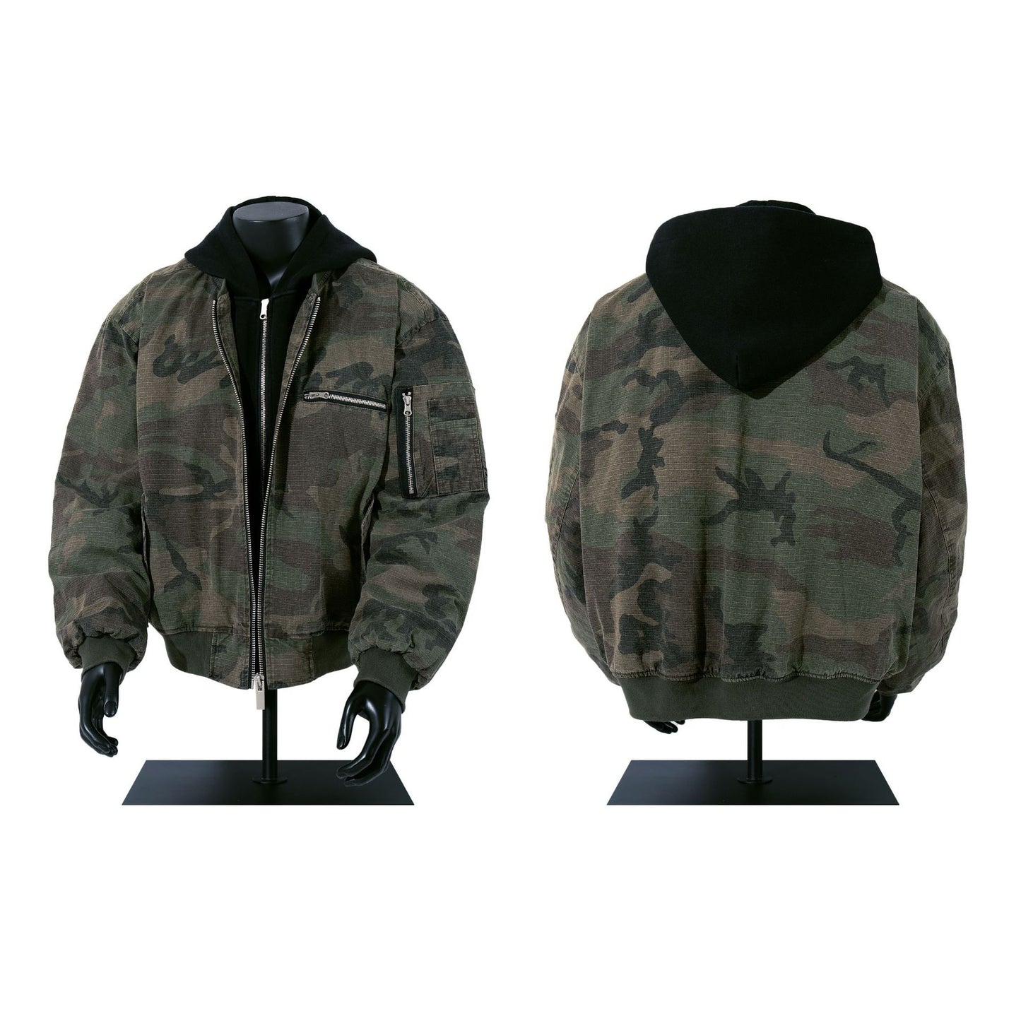 MilkMan Camo Hooded Jacket
