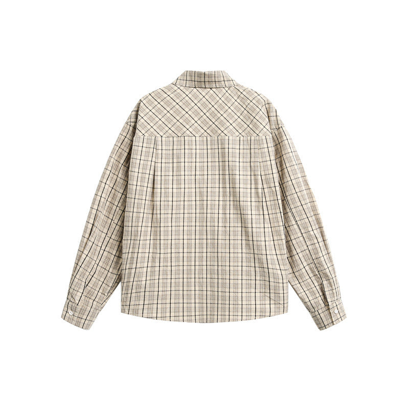MilkMan Long Check Print Shirt