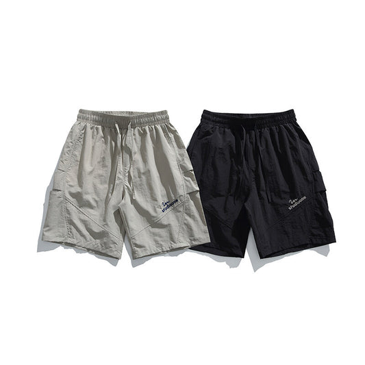 MilkMan Embroidered Utility Shorts