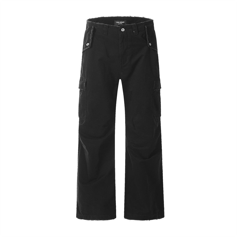 MilkMan Ripped Straight Jeans