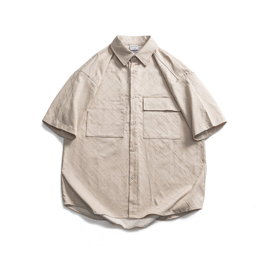 MilkMan Loose Stitch Check Shirt