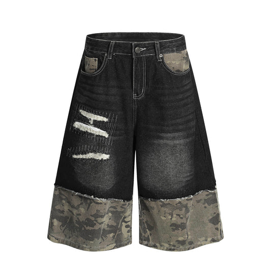 MilkMan Patched Camo Shorts