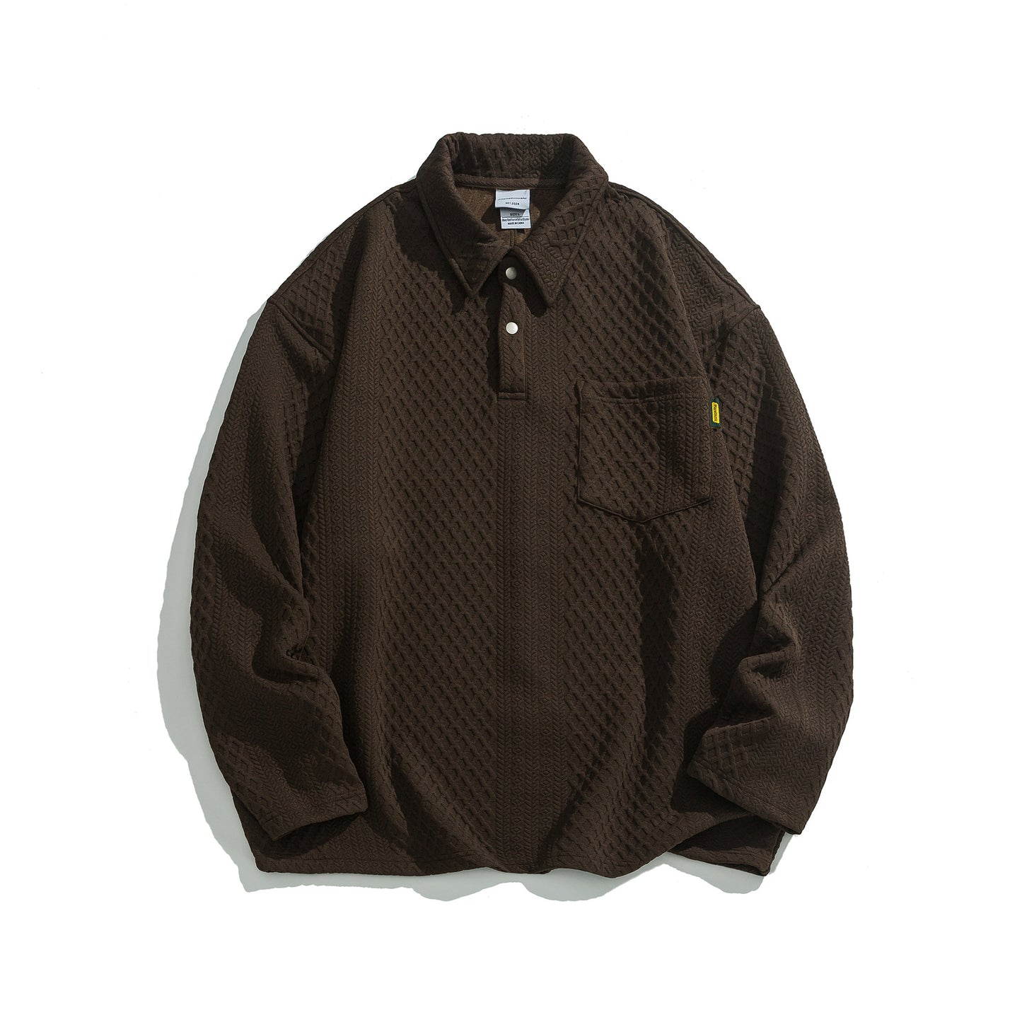 MilkMan Twist Pattern Polo
