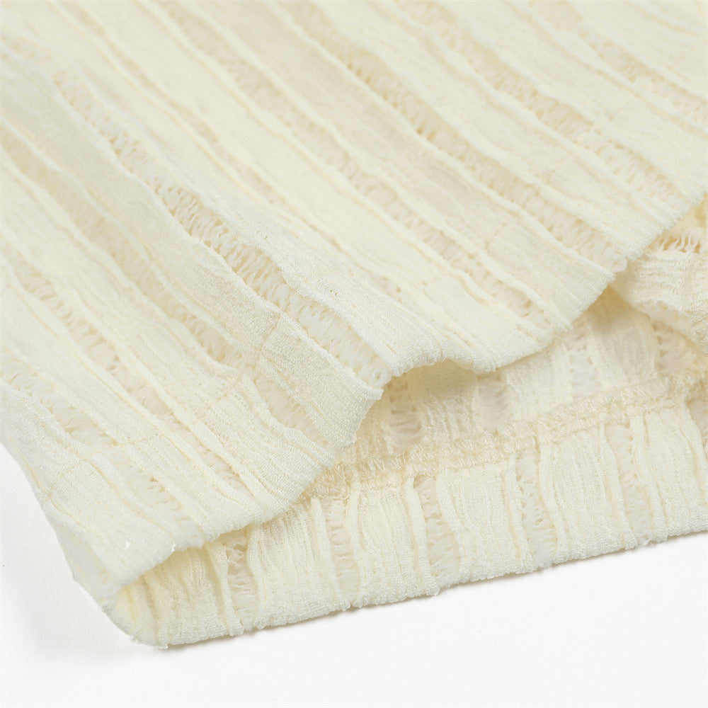 MilkMan Pleated Hollow Shirt