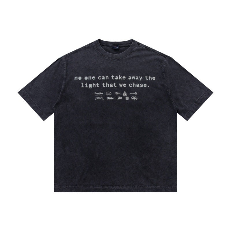 MilkMan Washed Letter Tee