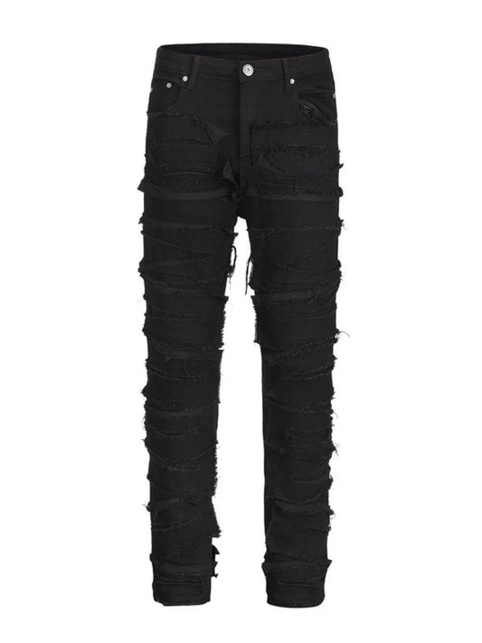 MilkMan Distressed Washed Jeans