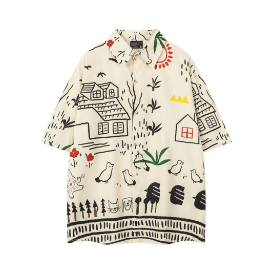 MilkMan Cartoon Loose Shirt