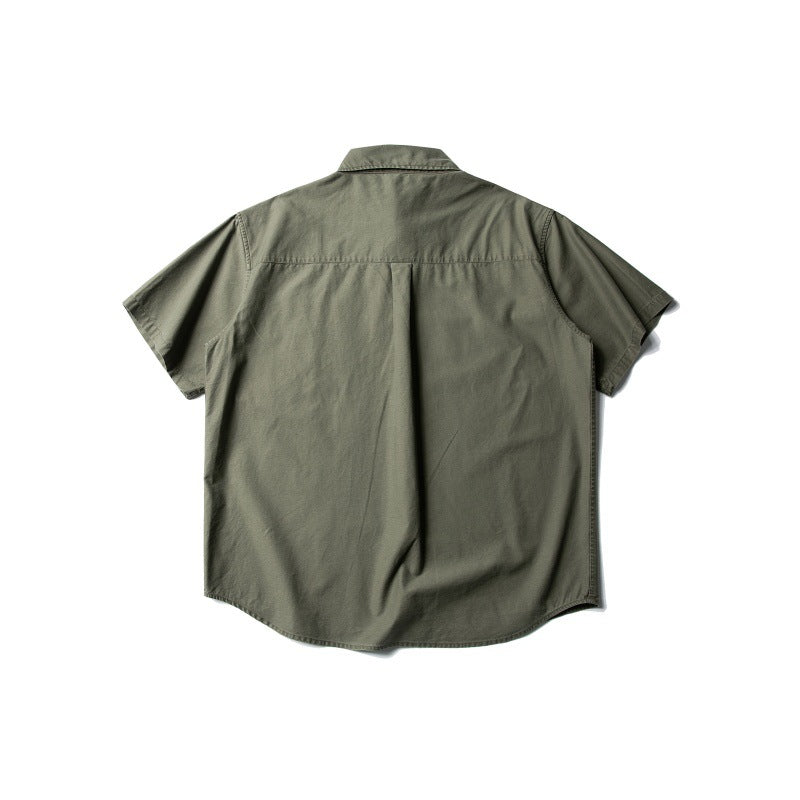 MilkMan Washed Patch Shirt