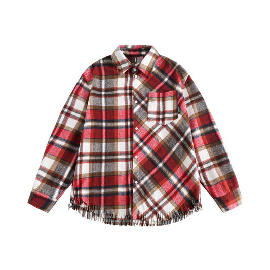 MilkMan Red Fringe Shirt