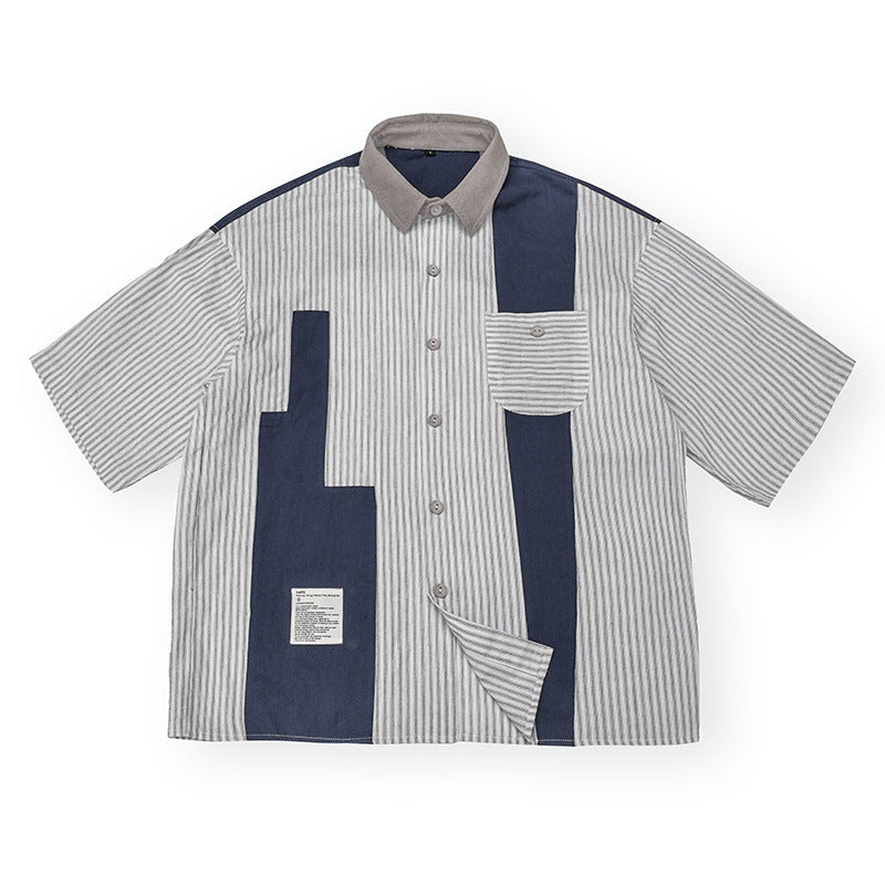 MilkMan Contrast Patch Shirt