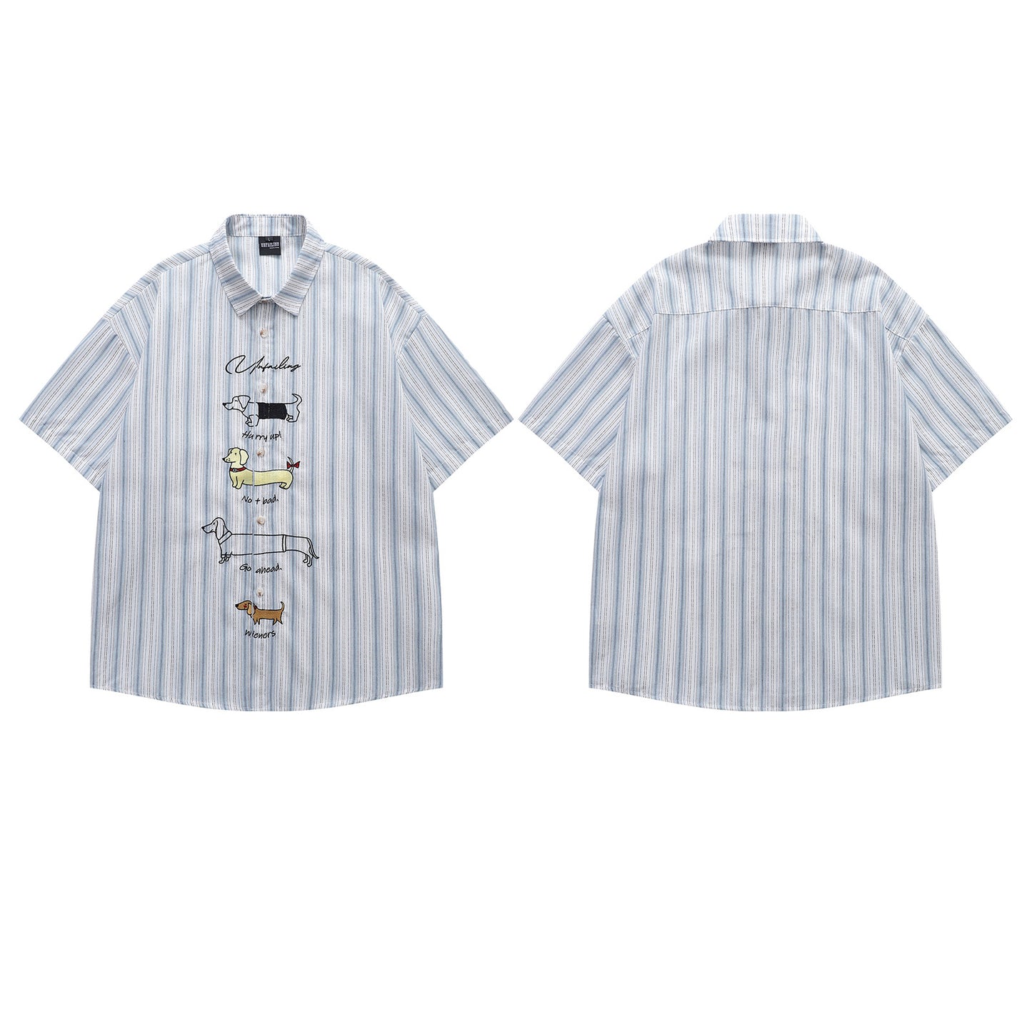 MilkMan Stripe Embroidered Shirt