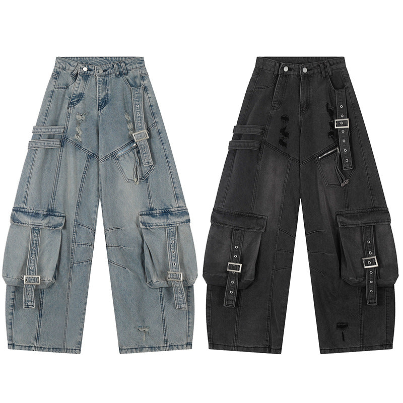 MilkMan Patchwork Straight Denim