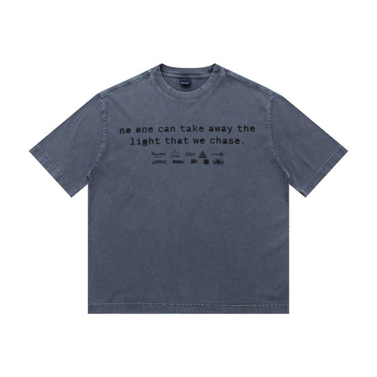 MilkMan Washed Letter Tee