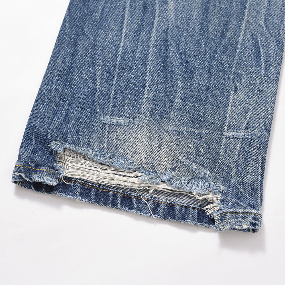 MilkMan Gradient Distress Jeans