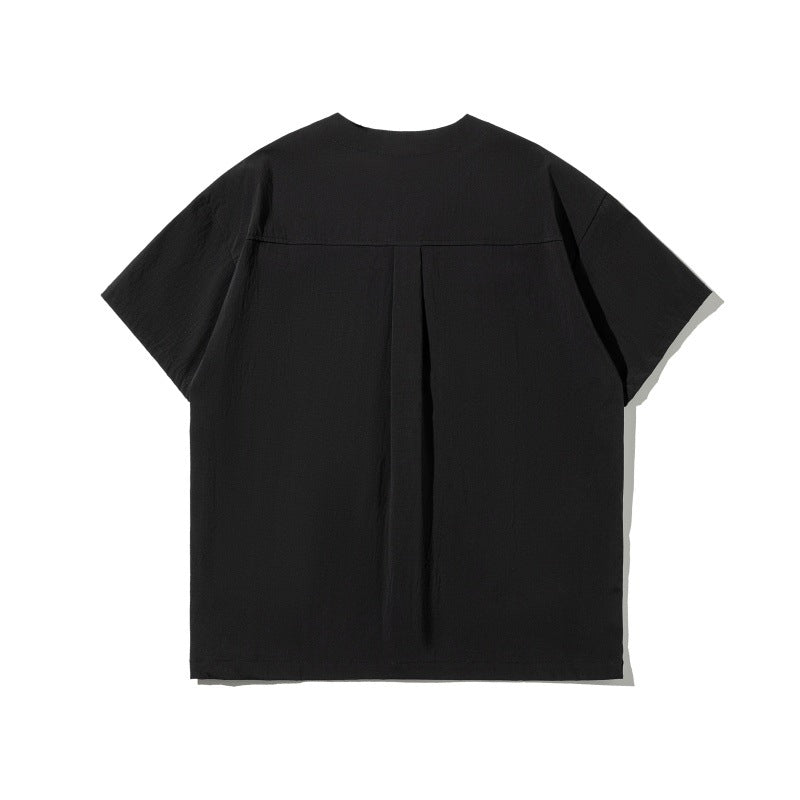 MilkMan Collarless Utility Shirt