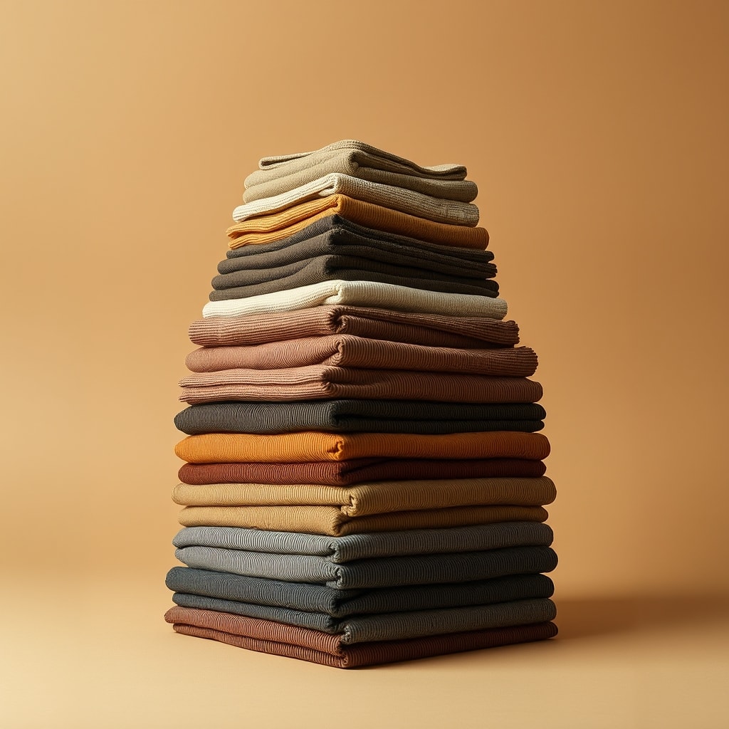corduroy cotton wale stacked study