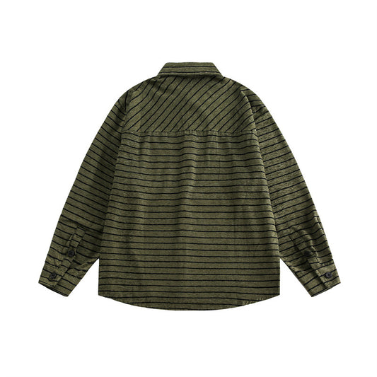 MilkMan Striped Work Shirt