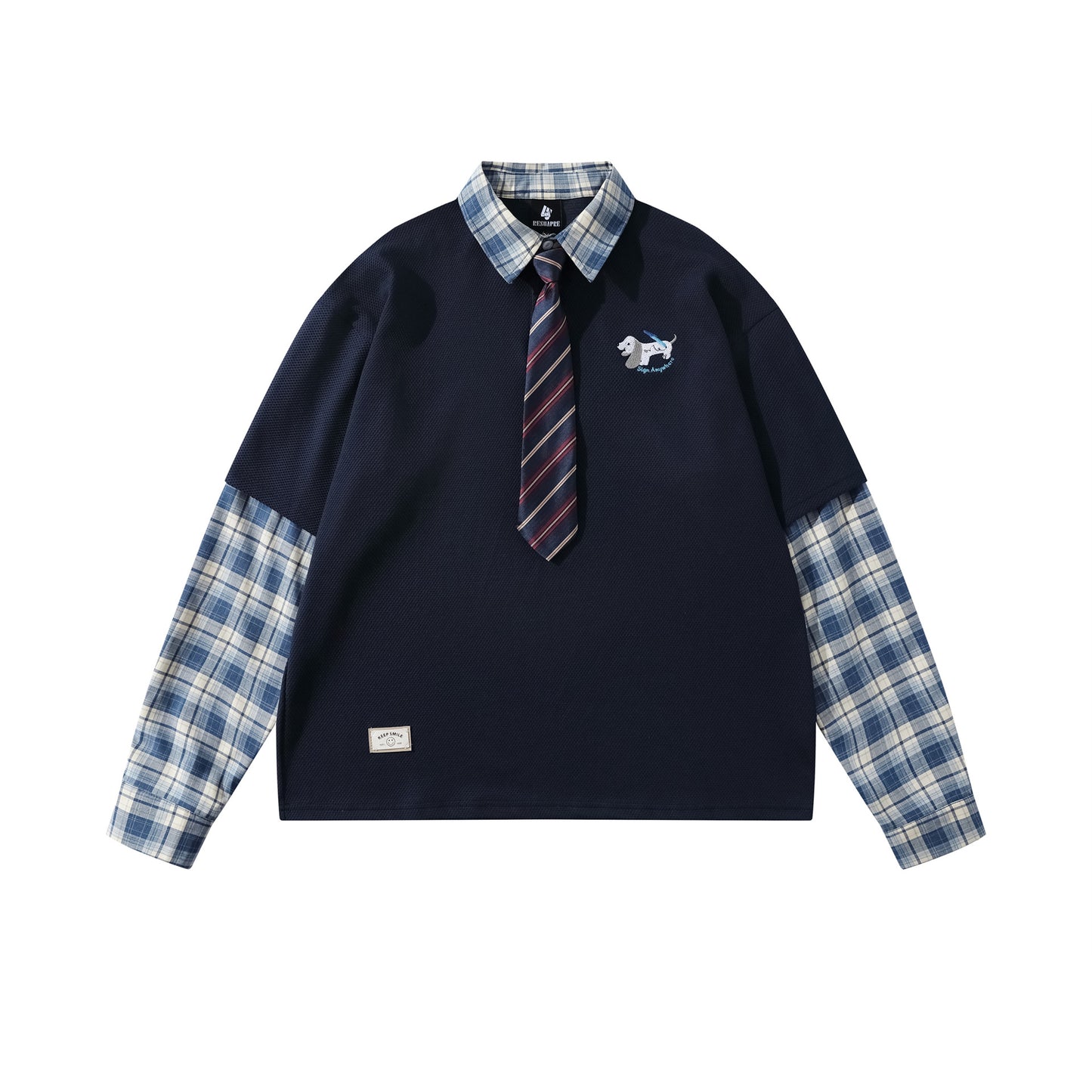 MilkMan Detachable Tie Shirt