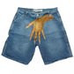 MilkMan Y2K Denim Shorts - Retro Streetwear