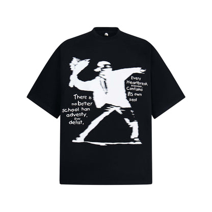 MilkMan Shadow Letter Shirt