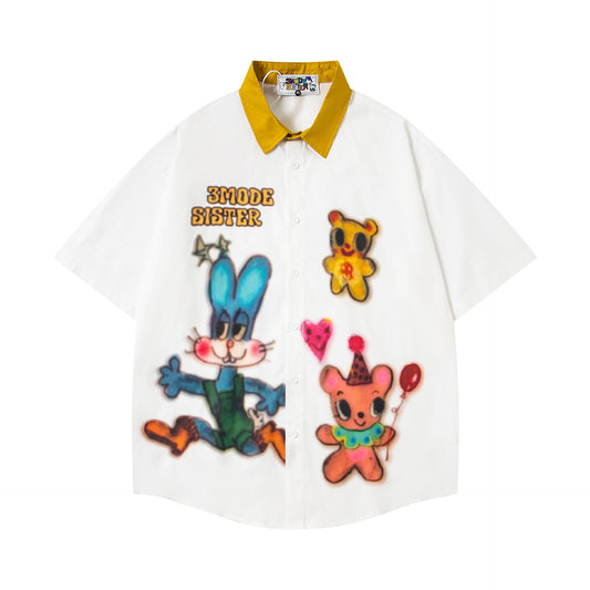 MilkMan Cartoon Block Tee