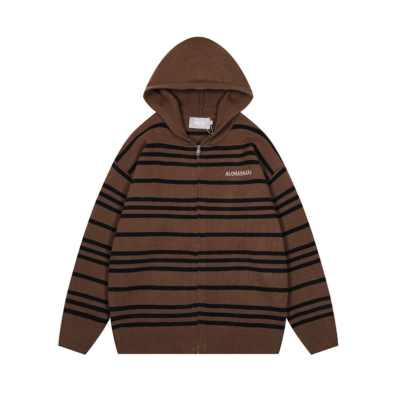 MilkMan Embroidered Hooded Knit