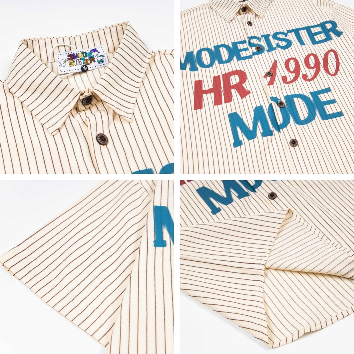 MilkMan Stripe Collar Shirt