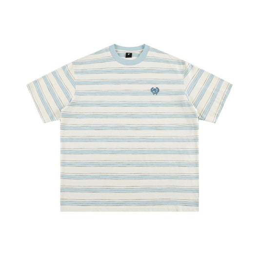 MilkMan Striped Embroidered Shirt