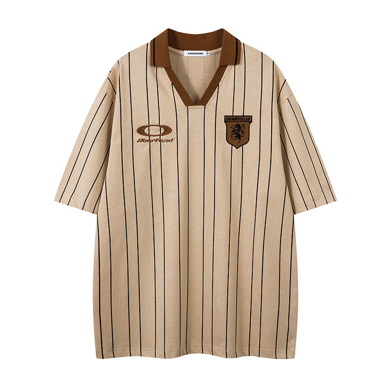 MilkMan Jersey Stripe Polo