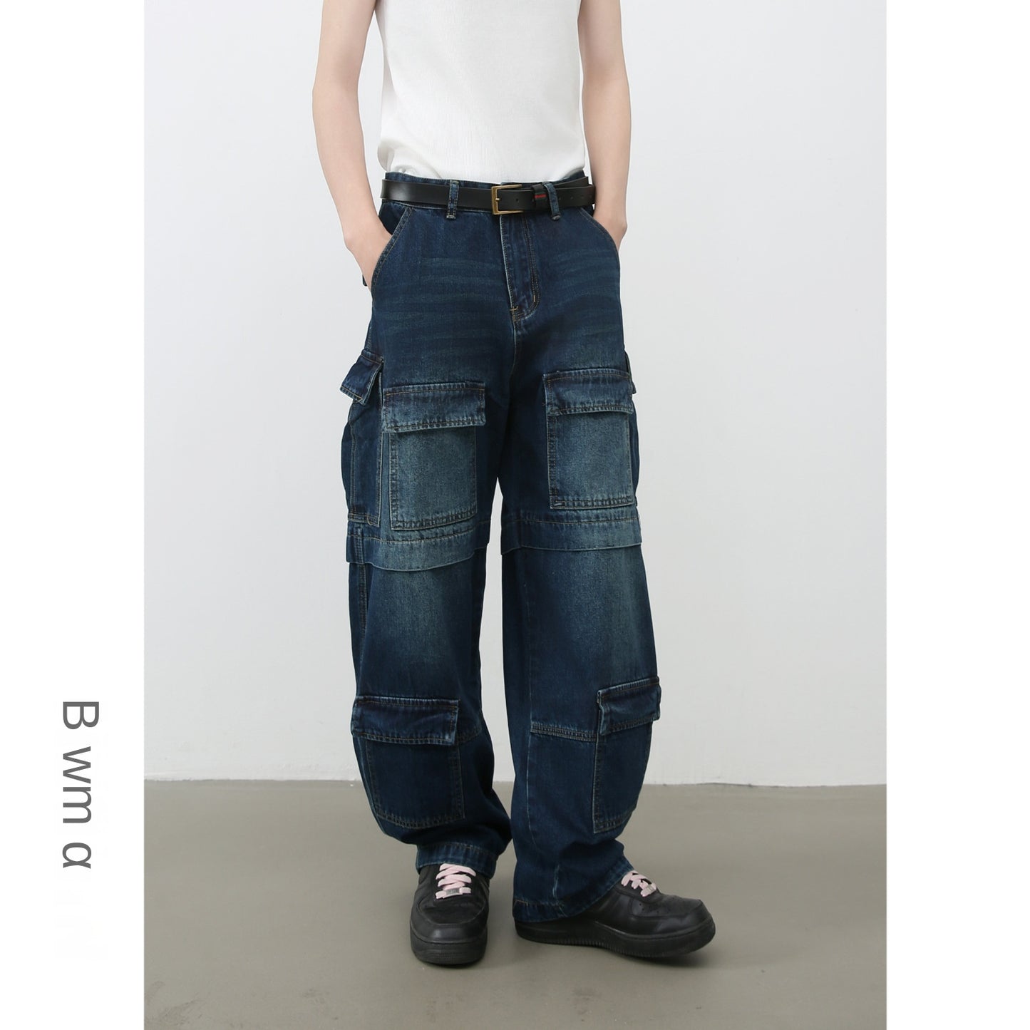 MilkMan Washed Patch Jeans